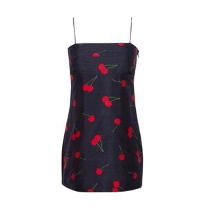 Realisation Par Christy Mini Dress in Cherry